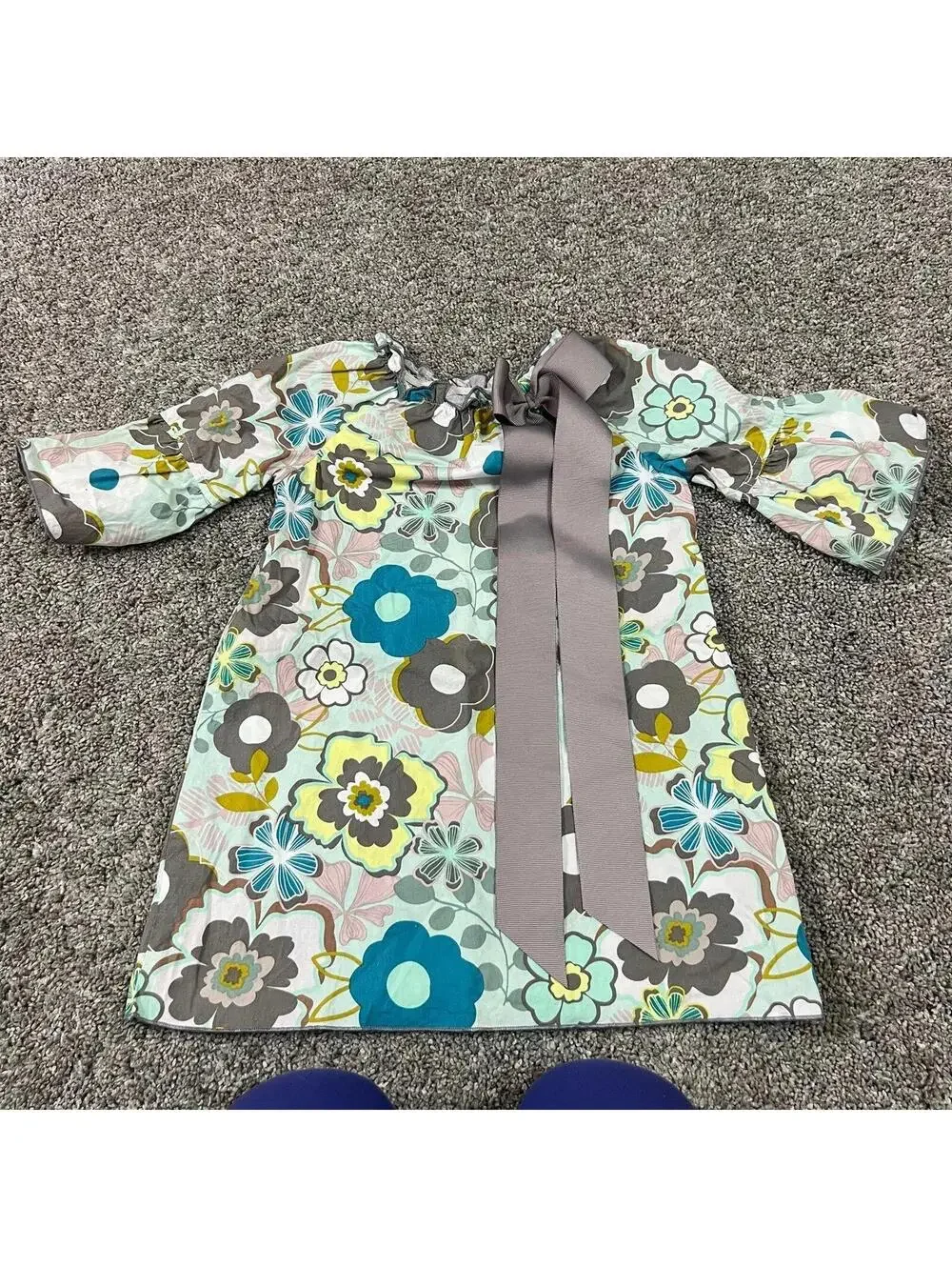 Lolly Wolly Doodle Boutique Toddler Girl's Flower Dress size 2